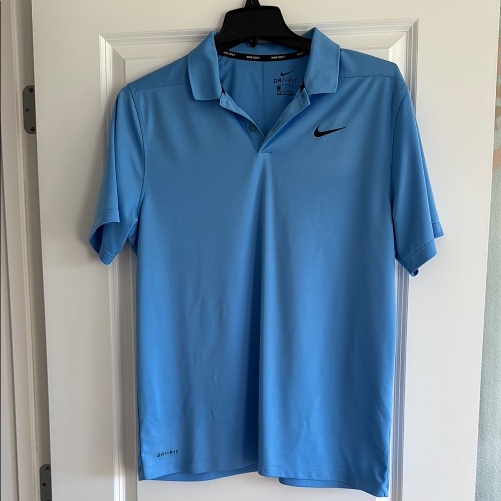 Nike Blue Performance Polo Shirt